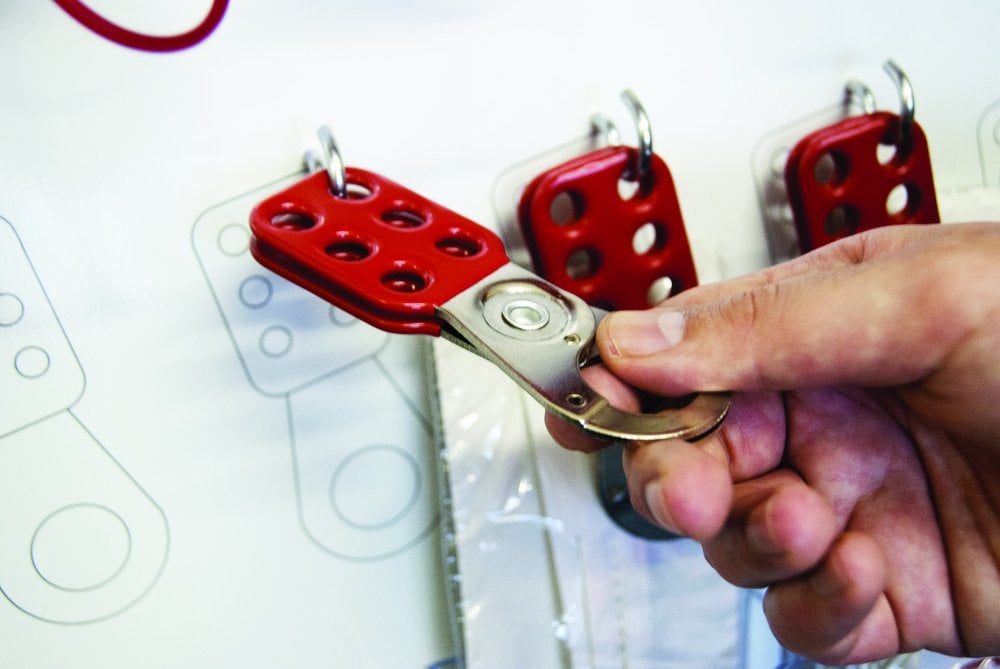 Schaduwborden optimaliseren de conformiteit met Lockout/Tagout